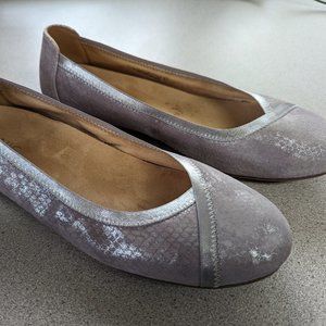 Vionic Caroll Ballet Flat, pewter/silver